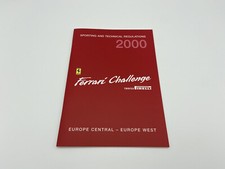 FERRARI 355 360 CHALLENGE REGULATIONS BROCHURE | REGLEMENT PROSPEKT | 2000 DE/EN picture