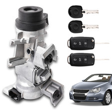 Fit For VW EOS Jetta 2006-2018 Ignition Cylinder Switch with Key 1K0905851B picture