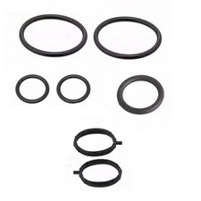 7Pcs Thermostat Housing Gasket Seal O-Ring for Porsche Cayenne 4.8T 2011-2017 picture
