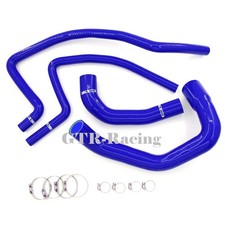 For Jeep Wrangler TJ 4.0L 1997-2006 Radiator Silicone Heater Hose Kit Blue picture