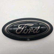 20 thru 21 Ford Tremor Super Duty OEM Black Grille Emblem w/ Front Camera Prov. picture