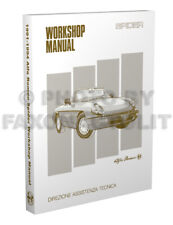 Alfa Romeo Spider Shop Manual 1991 1992 1993 1994 Veloce Repair Service Book CE picture