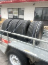 Semi Truck Tires Super Singles picture