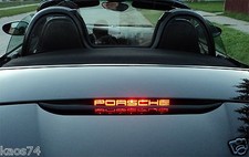 Porsche Boxster 986 S 3rd brake light decal overlay 97 1998 99 00 01 02 03 04 picture