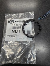 Genuine Mercury Quicksilver 11-87763 Nut OEM New Factory Boat Parts picture