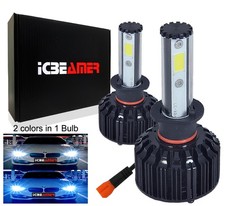 H3 70W LED Super White & Blue Color tube Combo Canbus Fog Light Bulbs A300 picture