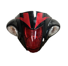08-20 Suzuki Hayabusa GSX1300R Rear Tail Fairing Lights Seat Cowl Black Red picture