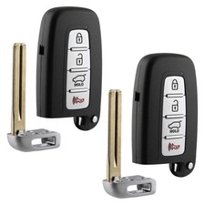 2 For 2010-2013 Hyundai Tucson Remote Key Fob 4-Button Replacement SY5HMFNA04 picture