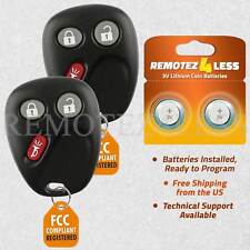 2 For 2003 2004 2005 2006 GMC Sierra 1500 2500 3500 HD Remote Car Entry Key Fob picture