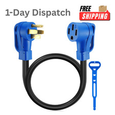 .Kanayu 3FT 50 Amp RV/EV Extension Cord NEMA 14-50P to 14-50R ETL picture