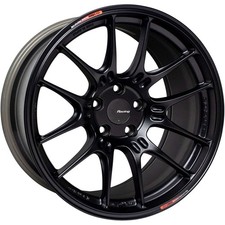 Enkei 534-775-4935BK GTC02 17x7.5 +35 Black MAT 6-Spoke Racing Wheel 4x100 picture
