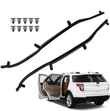 Par de juntas de estanqueidad para puertas traseras de Ford Explorer 2011-2019 picture