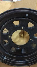 Delta Steel Wheel Black 4156 14X7 43 10mm ITP 1425579014B G1N picture