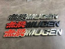 NEW JDM 1X MUGEN Grill BADGE OR Trunk Badge Decal Sticker For Cars picture