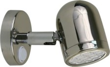 Scandvik 19053P Cabin and Reading Light, Stainless Steel picture