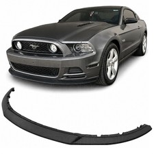 Front Bumper Lip Spoiler For 13-14 Ford Mustang GT V6 V8, Black PP R Style 3PCS picture