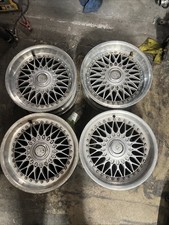 OEM BMW E39 Style 5 BBS 17x8 ET20 Two Piece Wheels Rims Set 36111093531 picture