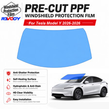 PreCut Front Windshield Protection Film Clear Bra For Tesla Model Y 2026 picture