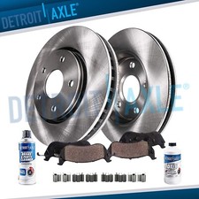 11.10 inch (282mm) Front Brake Rotors Ceramic Brake Pads Kit for Ford Windstar picture