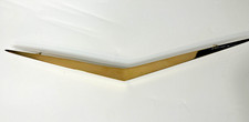 1957 Chevy 24K Gold Plated Hood Vee 210 V8 Emblem Sedan picture