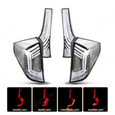 For 2015-2019 Honda Fit Asia Spec LED Tail Lights Clear Lens Pair NOT USDM picture