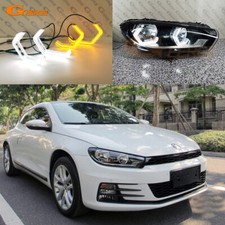 For Volkswagen VW Scirocco III MK3 Concept M4 Iconic LED Angel Eyes Halo Rings picture