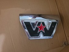 VINTAGE WESTERN STAR SEMI TRUCK FRONT HOOD PULL EMBLEM OEM picture