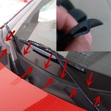 For Mazda Accessories H-Shape Windshield Cowl Edge Seal Strip Molding Trim picture