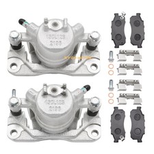 Front Brake Calipers & Pads for Honda Pioneer 700 520 500 SXS700 SXS500 SXS520 picture