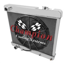 1961 - 64 Cadillac Coupe DeVille 3 Row DR Aluminum Radiator 1 x 16