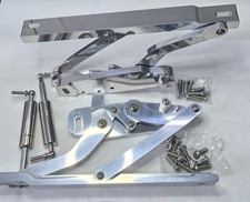 1969 1970 1971 1972 Chevelle 6061-T6 CNC Billet Aluminum Hood Hinge Pair picture
