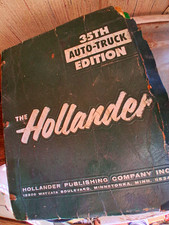 35th Truck Edition Hollander The Bible Interchangable Parts Manual Book 1969 picture