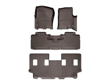 WeatherTech FloorLiner for 2011-2017 Ford Expedition - Full Set, Cocoa picture