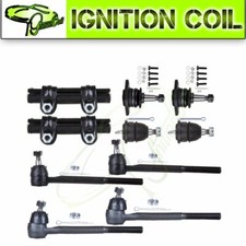 Fits 1965-1970 Chevrolet El Camino 10x New Suspension Kit Tie Rod End Ball Joint picture