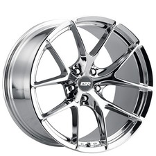 18x8.5/18x9.5 ESR Wheels RF2 Vacuum Chrome JDM Style Rims (4pcs) picture