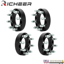 4pcs 2 inch 8x6.5 to 8x6.5 Wheel Spacers For Dodge Ram 2500 3500 Ford F250 F350 picture