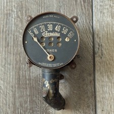 Vintage Jones Speedometer Sept.22 1908 60 MPH No Glass For Parts Read picture