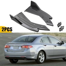 For Acura TSX 09-14 Rear Diffuser Bumper Splitter Spoiler Lip Carbon Fiber Look picture