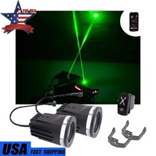FOR ATV UTV Can Am Polaris 80w Whipless Whip Lights Laser RGB LED Spot Beam Pod picture
