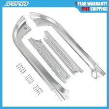 4 Pieces Door Sill Trim Kit For Chevrolet GMC C10 C20 C30 G10 1978-87 88-91 picture