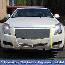 Fits 2008-2013 Cadillac CTS/CTS Coupe SS Chrome Upper Bumper Mesh Grille Insert picture
