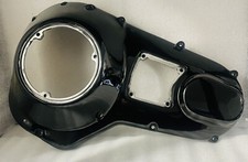 Harley 1994 -98 OUTER Primary Custom Gloss Black Touring 60665-94 OEM (OUTRIGH) picture