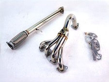 OBX Stainless Manifold 2000-2004 Saturn SL1/SC1 1.9L SOHC 4-1 2-O2 2Pcs picture