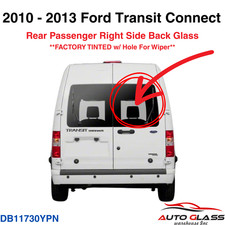 Fit 2010-2013 Ford Transit Connect Van Passenger Right Rear Window Back Glass picture