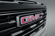 2022-2026 GMC Sierra Front Illuminated Red Emblem GM OEM NEW 85018665 picture