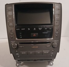 2010-2012 Lexus IS250 IS350 Radio Climate Navigation Control Screen Assembly OEM picture