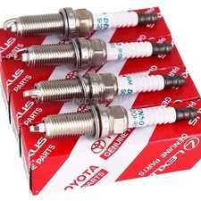 4 Pack DENSO 90919-01253 Iridium Spark Plugs SC20HR11 3444 OEM Toyota Lexus picture