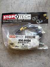 Stoptech Stainless Steel Braided Brake Line Kit Front Position 13-21 FRS+GR86+BR picture