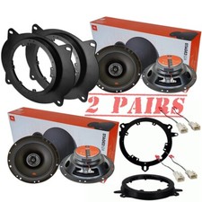 JBL Stage2 Front and Rear Door Car Speaker Upgrade for 2007-2018 Toyota Tundra picture