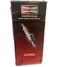 8 Champion Stock # 22 RFY11YC New 8 Pack Of Spark Plugs Copper Plus picture